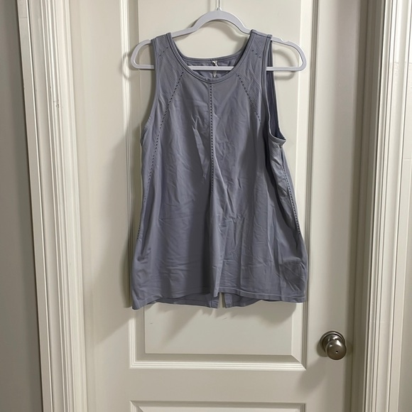 Athleta Blue Grey Tank - Picture 1 of 2